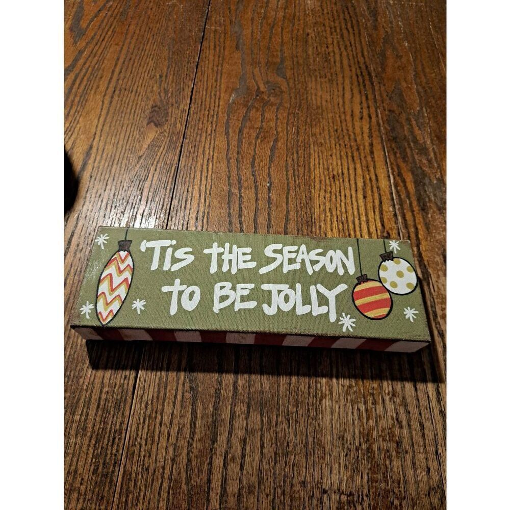 Simply Southern Signs Glory Haus Christmas Farmhouse Canvas Sign Tis the Season